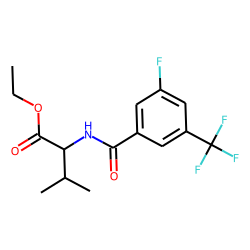 L-Valine, N-(3-fluoro-5-trifluoromethylbenzoyl)-, ethyl ester