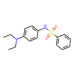 Aniline, n,n-diethyl-p-phenylsulfonamido-