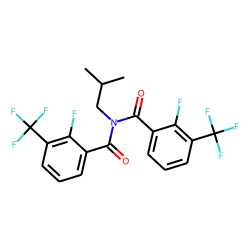 Benzamide, 3-trifluoromethyl-2-fluoro-N-(3-trifluoromethyl-2-fluorobenzoyl)-N-isobutyl-