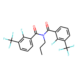 Benzamide, 3-trifluoromethyl-2-fluoro-N-(3-trifluoromethyl-2-fluorobenzoyl)-N-propyl-
