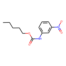 M-nitro carbanilic acid, n-pentyl ester