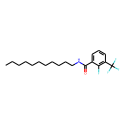 Benzamide, 3-trifluoromethyl-2-fluoro-N-undecyl-