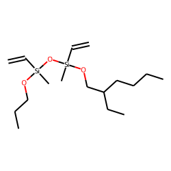 Silane, methylvinyl(2-ethylhexyloxy)(methylvinylpropoxysilyloxy)-