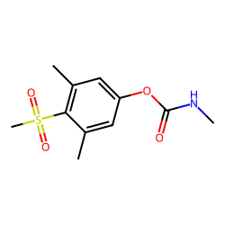 Phenol, 3,5-dimethyl-4-(methylsulfonyl)-, methylcarbamate