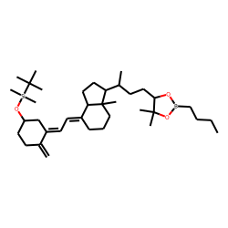 24R,25-Dihydroxycholecalciferol, butylboronate, 3-TBDMS, # 1