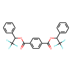Terephthalic acid, di(2,2,2-trifluoro-1-phenylethyl) ester
