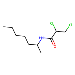 Propionamide, 2,3-dichloro-N-hept-2-yl-