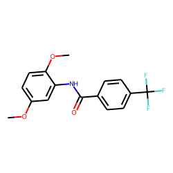 Benzamide, N-(2,5-dimethoxyphenyl)-4-trifluoromethyl-