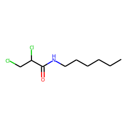 Propionamide, 2,3-dichloro-N-hexyl-