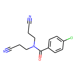 4-Chloro-n,n-bis(2-cyanoethyl)benzamide