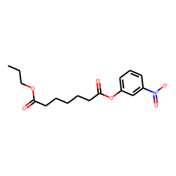 Pimelic acid, 3-nitrophenyl propyl ester