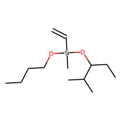 Silane, methylvinyl(2-methylpent-3-yloxy)butoxy-