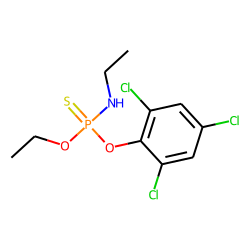 O-ethyl-o-(2,4,6-trichlorophenyl)-n-ethylamido thiophosphate