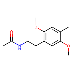 2,5-Dimethoxy-4-methyl-«beta»-phenethylamine, acetylated