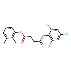 Succinic acid, 2,4,6-trichlorophenyl 2,3-dimethylphenyl ester
