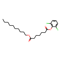Pimelic acid, decyl 2,6-dichlorophenyl ester
