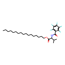 L-Valine, N-pentafluorobenzoyl-, heptadecyl ester