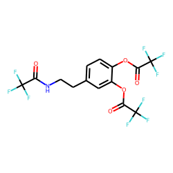 3-Hydroxytyramine, N,O,O'-tris(trifluoroacetyl)-