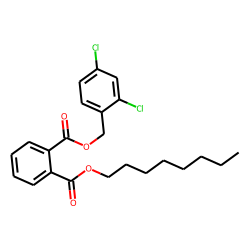 Phthalic acid, 2,4-dichlorobenzyl octyl ester