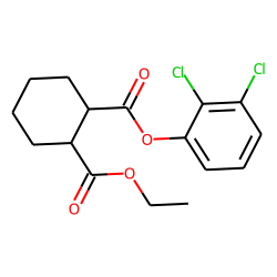 1,2-Cyclohexanedicarboxylic acid, 2,3-dichlorophenyl ethyl ester