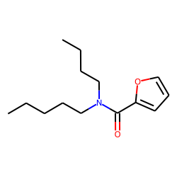 Furan-2-carboxamide, N-butyl-N-pentyl-