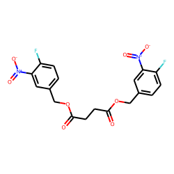 Succinic acid, di(4-fluoro-3-nitrobenzyl) ester