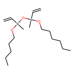 Silane, methylvinyl(hexyloxy)(methylvinylpentyloxysilyloxy)-