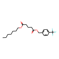 Glutaric acid, heptyl 4-(trifluoromethyl)benzyl ester