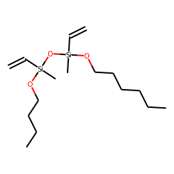 Silane, methylvinyl(hexyloxy)(methylvinylbutoxysilyloxy)-