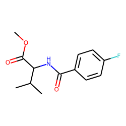 l-Valine, N-(4-fluorobenzoyl)-, methyl ester