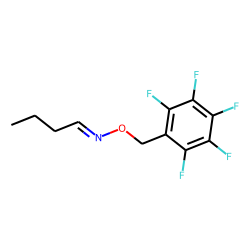 n-Butanal, o-[(pentafluorophenyl)methyl]oxime