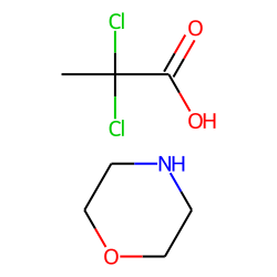 Alpha,alpha-dichloropropionic acid, morpholine salt