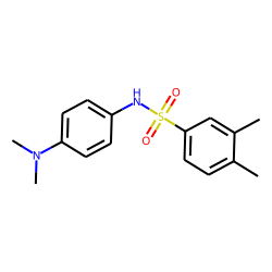 Aniline, n,n-dimethyl-p-(3,4-dimethylphenylsulfonamido)-