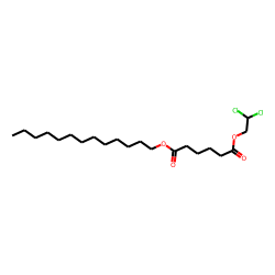 Adipic acid, 2,2-dichloroethyl tridecyl ester