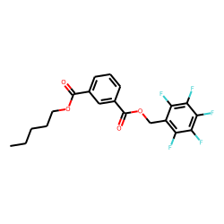 Isophthalic acid, pentafluorobenzyl pentyl ester