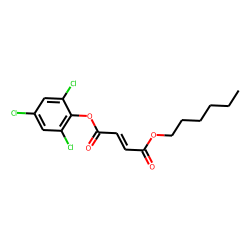 Fumaric acid, hexyl 2,4,6-trichlorophenyl ester