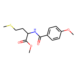 l-Methionine, N-(p-anisoyl)-, methyl ester