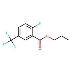 2-Fluoro-5-trifluoromethylbenzoic acid, propyl ester