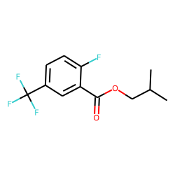 2-Fluoro-5-trifluoromethylbenzoic acid, isobutyl ester