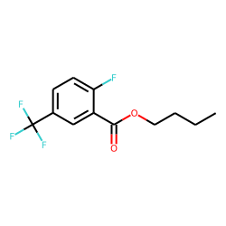 2-Fluoro-5-trifluoromethylbenzoic acid, butyl ester