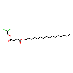 Succinic acid, 2,2-dichloroethyl hexadecyl ester
