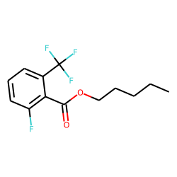 6-Fluoro-2-trifluoromethylbenzoic acid, pentyl ester