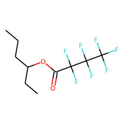 3-Hexanol, heptafluorobutyrate
