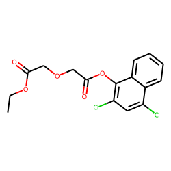 Diglycolic acid, 2,4-dichloronaphth-1-yl ethyl ester