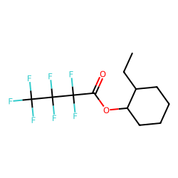 1-Ethyl-2-heptafluorobutyryloxycyclohexane