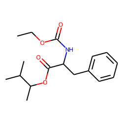 D-Phenylalanine, N(O,S)-ethoxycarbonyl, (S)-(+)-3-methyl-2-butyl ester
