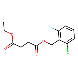 Succinic acid, 2-chloro-6-fluorobenzyl ethyl ester