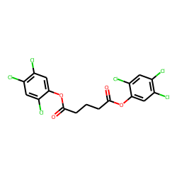 Glutaric acid, di(2,4,5-trichlorophenyl) ester