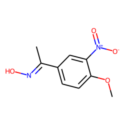 (E)-1-(4-Methoxy-3-nitrophenyl)ethanone oxime