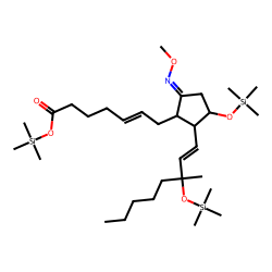 11«alpha»,15«alpha»-dihydroxy-9-ketoprosta-5,13-dienoic acid, MO TMS # 2